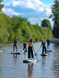 adult paddle school in prague SupPrague - Paddleboard Tours & Courses