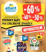 Albert Supermarket - Akční katalog platí do úterý 24. 10.