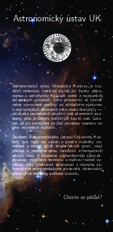 astronomy lessons prague Charles Univ. Astro. Inst. Observatory