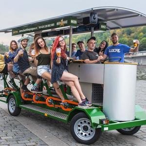 bicycle tours prague Beer Bike Prague