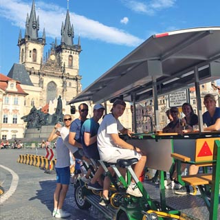 bicycle tours prague Beer Bike Prague